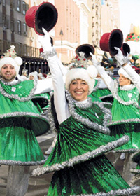 Tap Dancing Christmas Trees